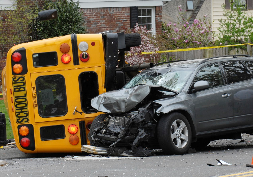 School bus accident claim